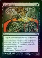 Cruel Edict - Foil New MTG Ninth Edition 9th Magic 2B3