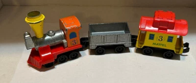 Mattel 1980 First Wheels Train Cars  Vintage - Image 1 of 4