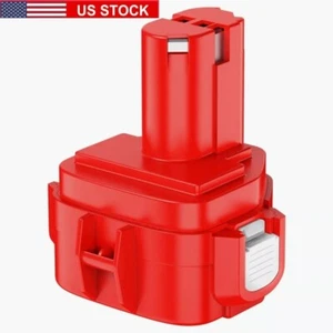 Replace For Makita 12V Battery 1200 1201 1222 1220 1233 1234 1235 PA12 6213D US - Picture 1 of 8