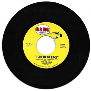 The McCoys: "I Got To Go Back" / "Dynamite" - '67 hit - plays Near Mint! - Picture 1 of 1