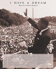 MARTIN LUTHER KING JR I HAVE A DREAM SPEECH POSTER 24 X 36 NEW OUT OF PRINT