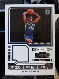 2023-24 Panini Contenders RC Jarace Walker Rookie Ticket Pacers Patch #RTS-WKR - Picture 1 of 2