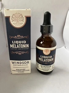 Windsor Botanicals Liquid Melatonin 2 fl oz - Picture 1 of 6