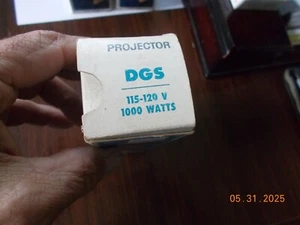 NOS GE DGS Projector Lamp 115-120V 1000 Watts - Picture 1 of 2