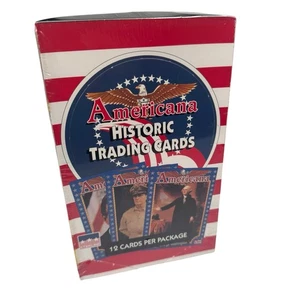 SEALED BOX 1991 Starline Inc. Americana: Historic Trading Cards US United States - Picture 1 of 5
