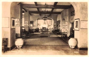 Murray Bay Quebec Canada Manior Richelieu Lobby Bell Hop c1920 RPPC Postcard 890 - Picture 1 of 2