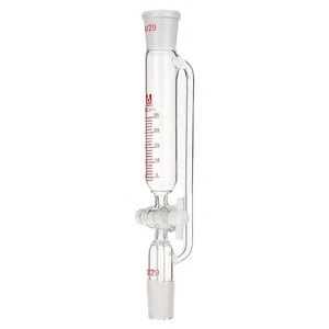 Glass Chemistry Funnel Kit 10ml-2000ml Constant Pressure with PTFE Piston CA - Picture 1 of 13