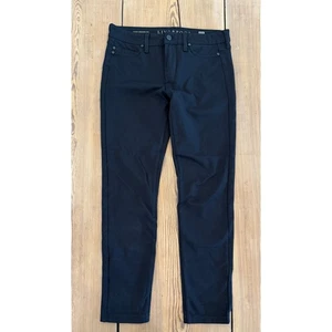 Liverpool Skinny Black Pants 4/27 Short 4S - Picture 1 of 6