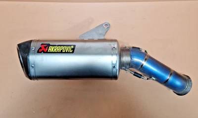 Akrapovic Slip-On Exhaust Muffler for Ducati Hypermotard Hyperstrada 821 939 OEM Foto 1 de 4