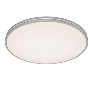Artika Athos 21 in. 1-Light Modern Silver Integrated LED 5 CCT Flush Mount - Picture 1 of 7