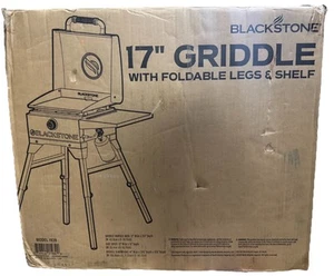 Blackstone 17 inch Griddle, Portable with Cart & Hood, Propane Model 1939 - Picture 1 of 8