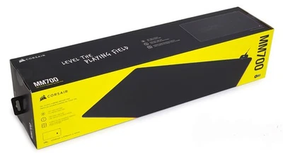 Corsair MM700 RGB Black Gaming Mouse Mat, Extended 3XL, Glide-Enhanced Woven Sur - Image 1 of 4