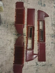 🔥1986-1988 Cadillac Deville Coupe Interior Door Panel Tops- Set Of 4-OEM- NICE! - Picture 1 of 24