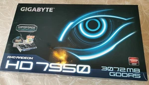 Gigabyte Radeon HD7950 3GB GDDR5 HDMi/DVI Graphics Card GV-R795WF3-3GD - Picture 1 of 4