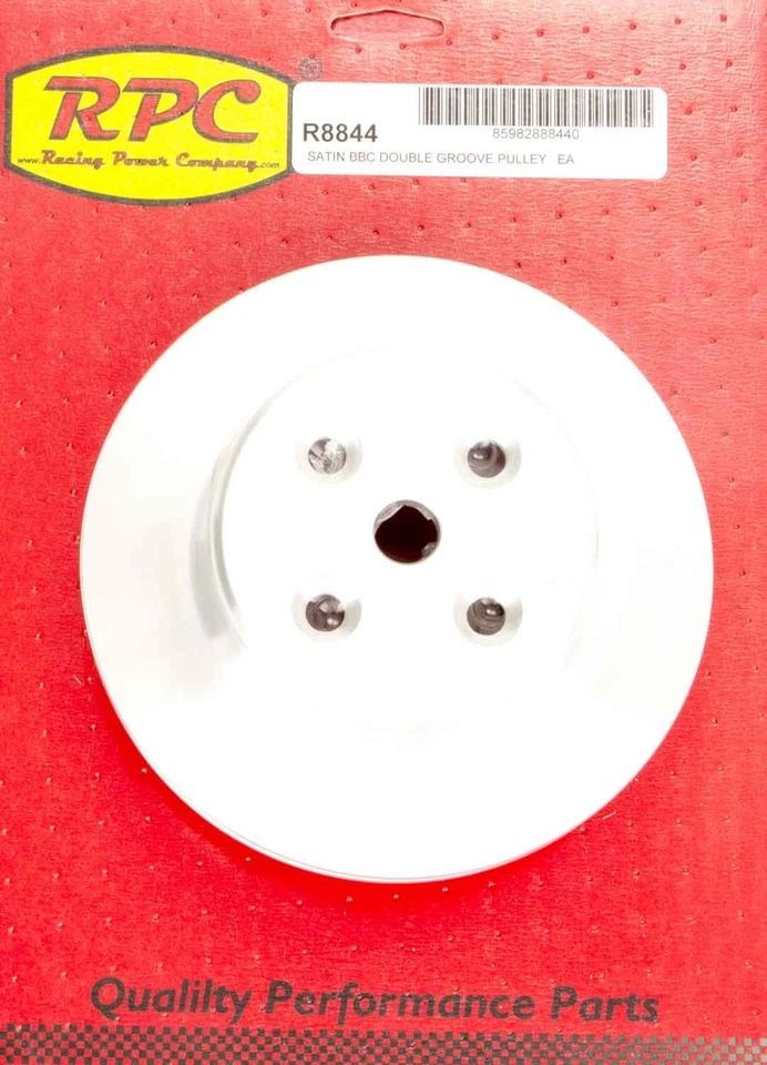 Racing Power Co-empaquetado R8844 - Bbc 2 ranuras aluminio satinado largo con polea Foto 1 de 1