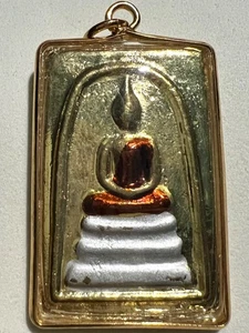 PHRA SOMDEJ LP TOH RARO ANTIGUO AMULETO TAILANDÉS BUDA COLGANTE MAGIA ANTIGUO ÍDOLO #403 - Imagen 1 de 4