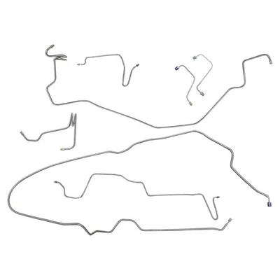 Brake Line Kit Factory 4 Wheel Disc Tubes 1981 Pontiac Firebird Trans Am SS 7pc - Image 1 of 4