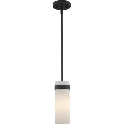 Mini colgante de oro antiguo Trans Globe Lighting PND-2176-BK Crosby Foto 1 de 4