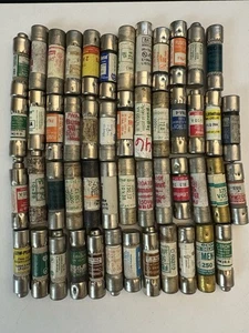 Fuse Lot  - Mixed Lot 50 Qty Bussman Fuses Various Amps - lot 2 - Picture 1 of 5