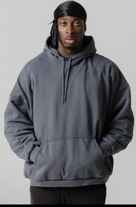 Yeezy x Gap LA H18 Oversized Black Hoodie Size 2xl Brand New - Picture 1 of 5