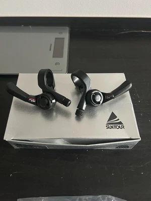 NOS Suntour XC Pro Shifters 7s Thumb Power Index NEW - Image 1 of 4