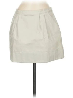 Женская юбка из искусственной кожи цвета слоновой кости Thread Social 8 - Изображение 1 из 2