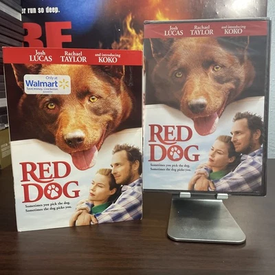 Red Dog (DVD, 2011) w/Slipcover Josh Lucas Rachel Taylor Koko The Dog New OOP - Image 1 of 4