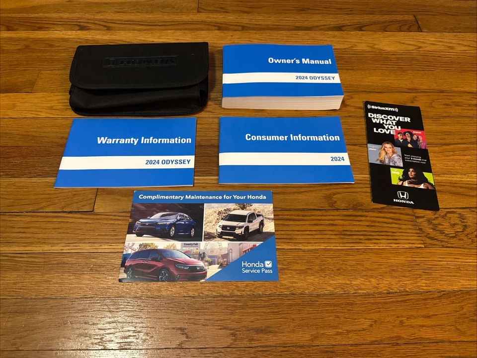 Honda Odyssey 2024 manual del propietario con estuche OEM envío gratuito Foto 1 de 1