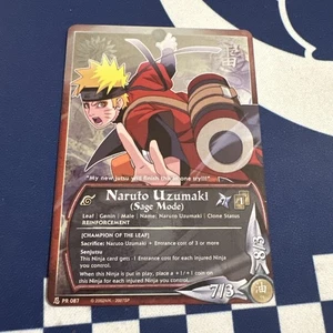 Naruto Uzumaki (Sage Mode) - PR-087 - Promo - 1st Edition Promo Cards NM/LP - Na - Picture 1 of 9