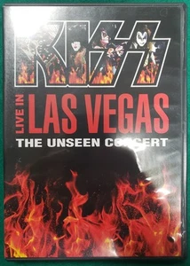 Kiss - Live in Las Vegas (DVD, 1999) The Unseen Concert PIP-DV-7299 Rare - Imagen 1 de 3