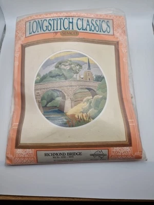 Semco Long Stitch Classic Kit 3250-0005 Richmond Bridge Embroidery/ Tapestry - Image 1 of 2