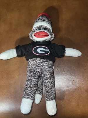 Georgia Bulldogs Sock Monkey - 11” - Image 1 of 2