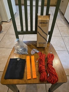 Rope Saw Tree Saw High Limb, 48 Inch High Reach Tree Limb Hand Rope Chain Saw... - Picture 1 of 9