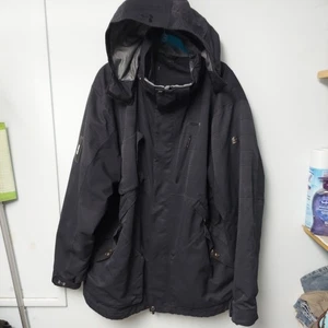 Under Armour Recco Tech Black Snow Jacket W/hood Mens XXL No Tag - Picture 1 of 18