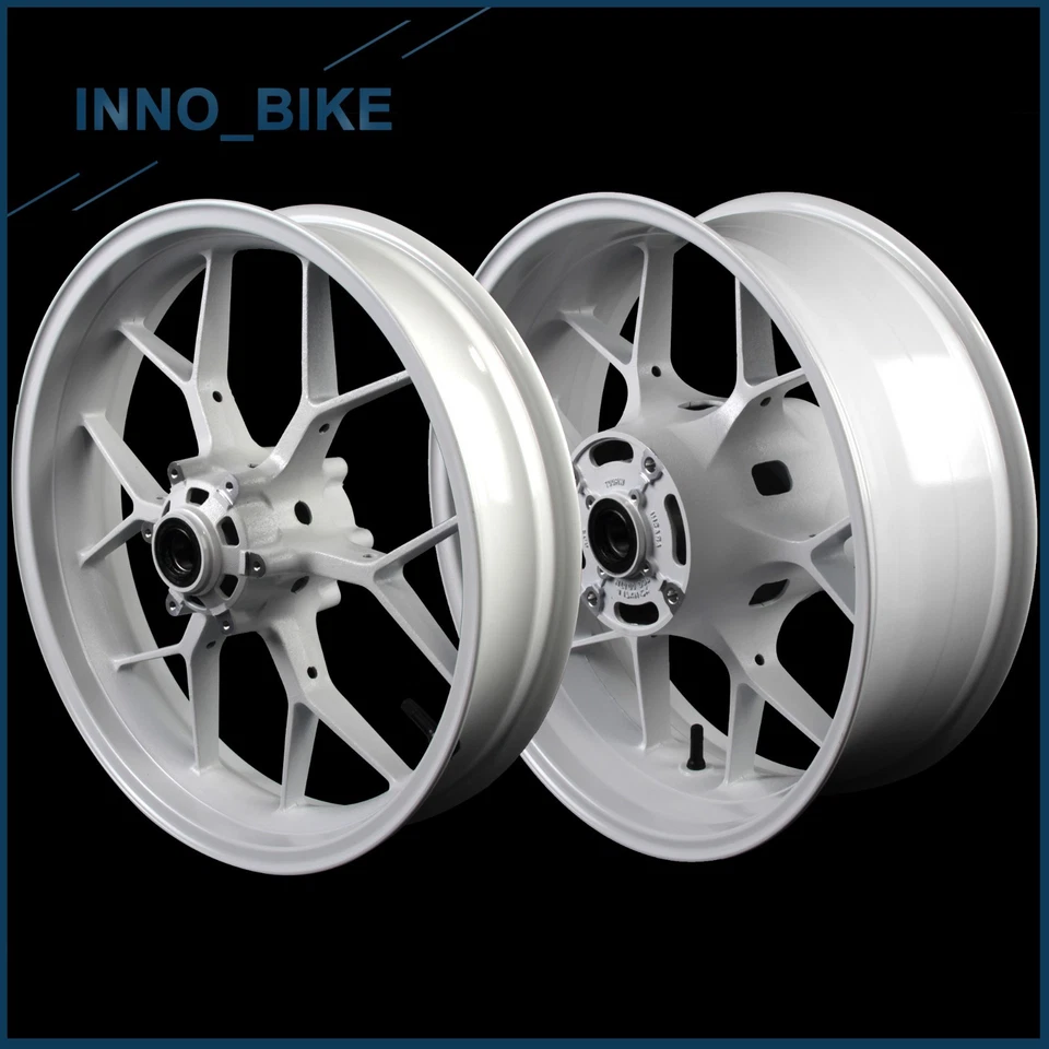 White Front Rear Wheels Rims For Honda CBR1000RR 2008-2016 CBR 1000 RR Fireblade - Image 1 of 2