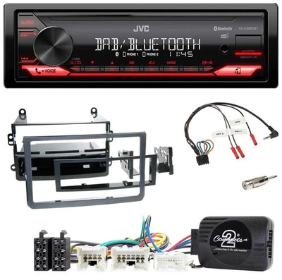 JVC Bluetooth USB DAB Steering Wheel Car Stereo for Nissan 350Z 05-08 Roadster 2005-2009 - Image 1 of 4