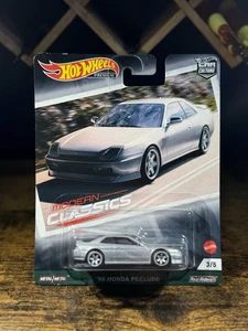 1998 Honda Prelude - 2021 Hot Wheels Car Culture Modern Classics - Silber - Bild 1 von 2