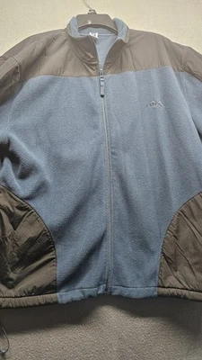 Gap Fleece Full Zip Jacket Blue Black Large - Image 1 of 4