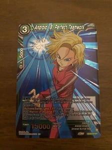 ANDROID 18, TRABAJO EN EQUIPO PERFECTO - DRAGON BALL SUPER DBS - SD21-07 ST FOIL - Imagen 1 de 3