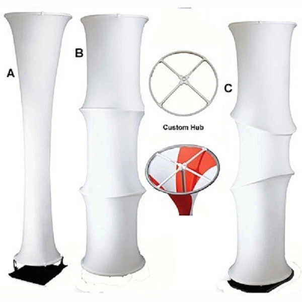Rose Brand Hoop Column B 36 in X 20 ft H IFR Tendo White - Image 1 of 4