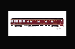 Norfolk Southern Sandy Creek AAPRCO 11""x17"" Estampado Enmarañado Andy Fletcher Firmado - Imagen 1 de 1