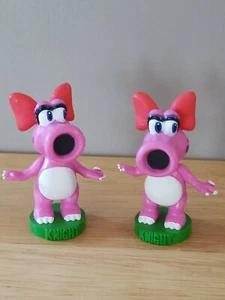 2 Nintendo Mario Chess Replacement Pieces 2009 Knight - BIRDO   Cake Topper - Picture 1 of 2