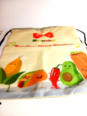 Mermaker Burrito Tortilla Wrap Blanket Backpack Beige Children or Adults - Image 1 of 4