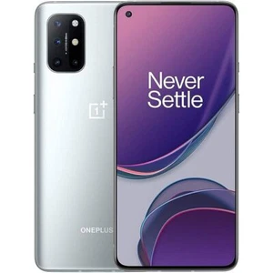 OnePlus 8T 5G Dual-SIM Factory Unlocked Smartphone Silver- International Version - Picture 1 of 7