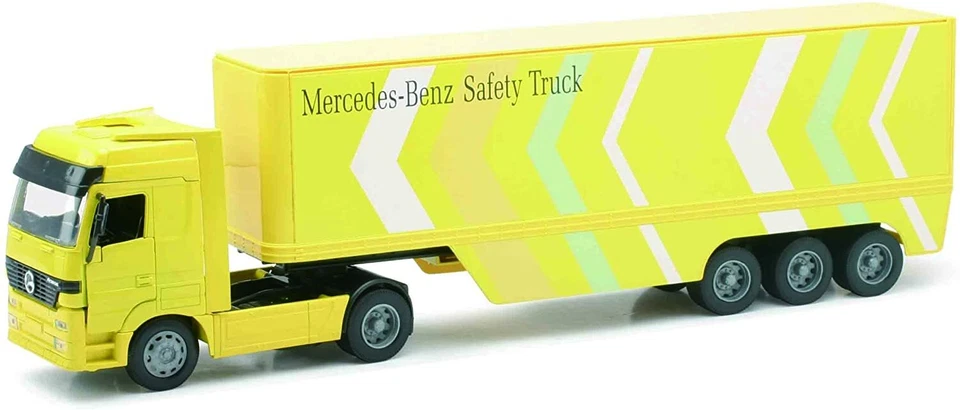camion mercedes actros 1857 pot belly 1:32 trailer die cast truck new ray 12413B - Immagine 1 di 1