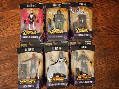 Marvel Legends Avengers Infinity War Series Thanos BAF Juego de 6 Figuras Nuevo en Caja Foto 1 de 4