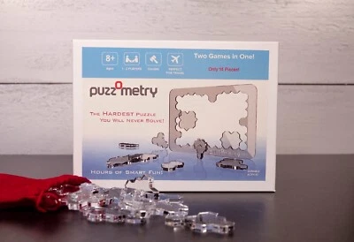 Puzzometry Puzzles - Challenging Clear Acrylic Jigsaw Puzzle - New - Image 1 of 4