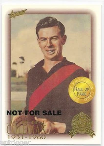 1996 Select Hall of Fame Promotional Card (65) John COLEMAN Essendon - Picture 1 of 1