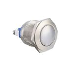 Switch Momentary IP67 Nickel-Plated Copper Power Push Button Rated Silver