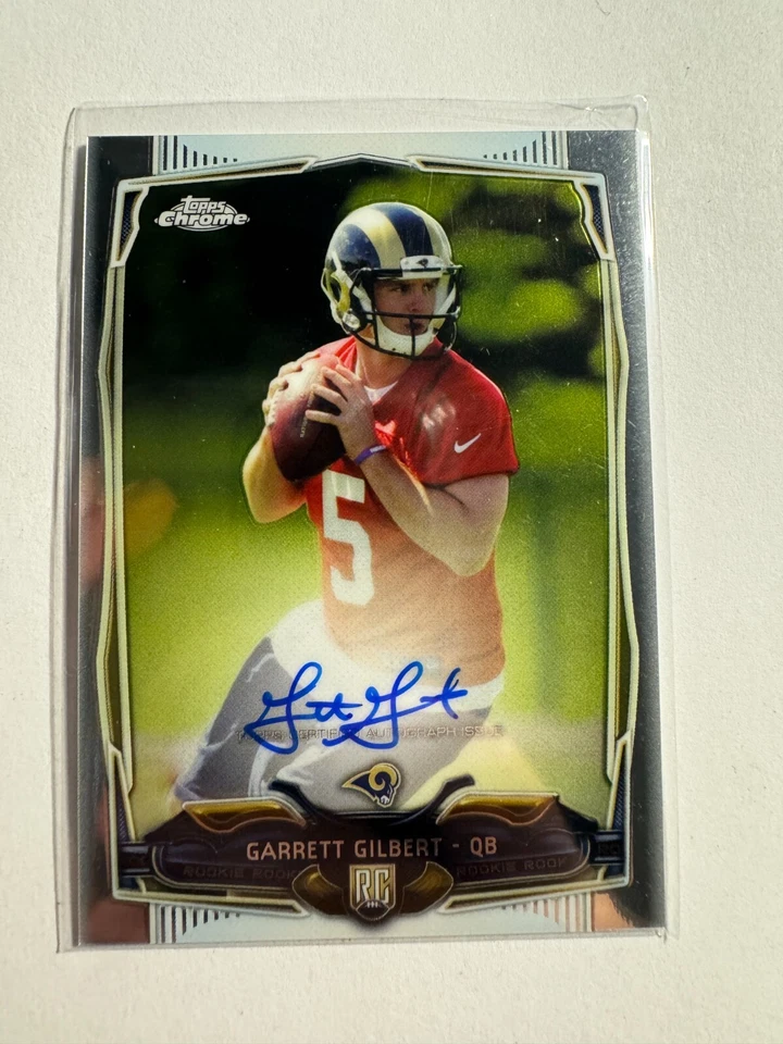 K132,961 - 2014 Topps Chrome Rookie Autographs #224 Garrett Gilbert Auto - Image 1 of 1